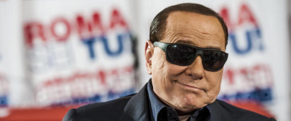 Berlusconi visita il comitato elettorale per Bertolaso Sindaco
